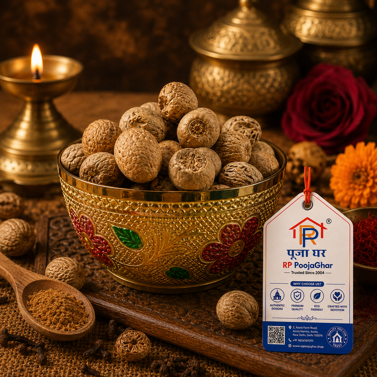 Supari – Sacred Betel Nut for Pooja & Religious Rituals 100GM