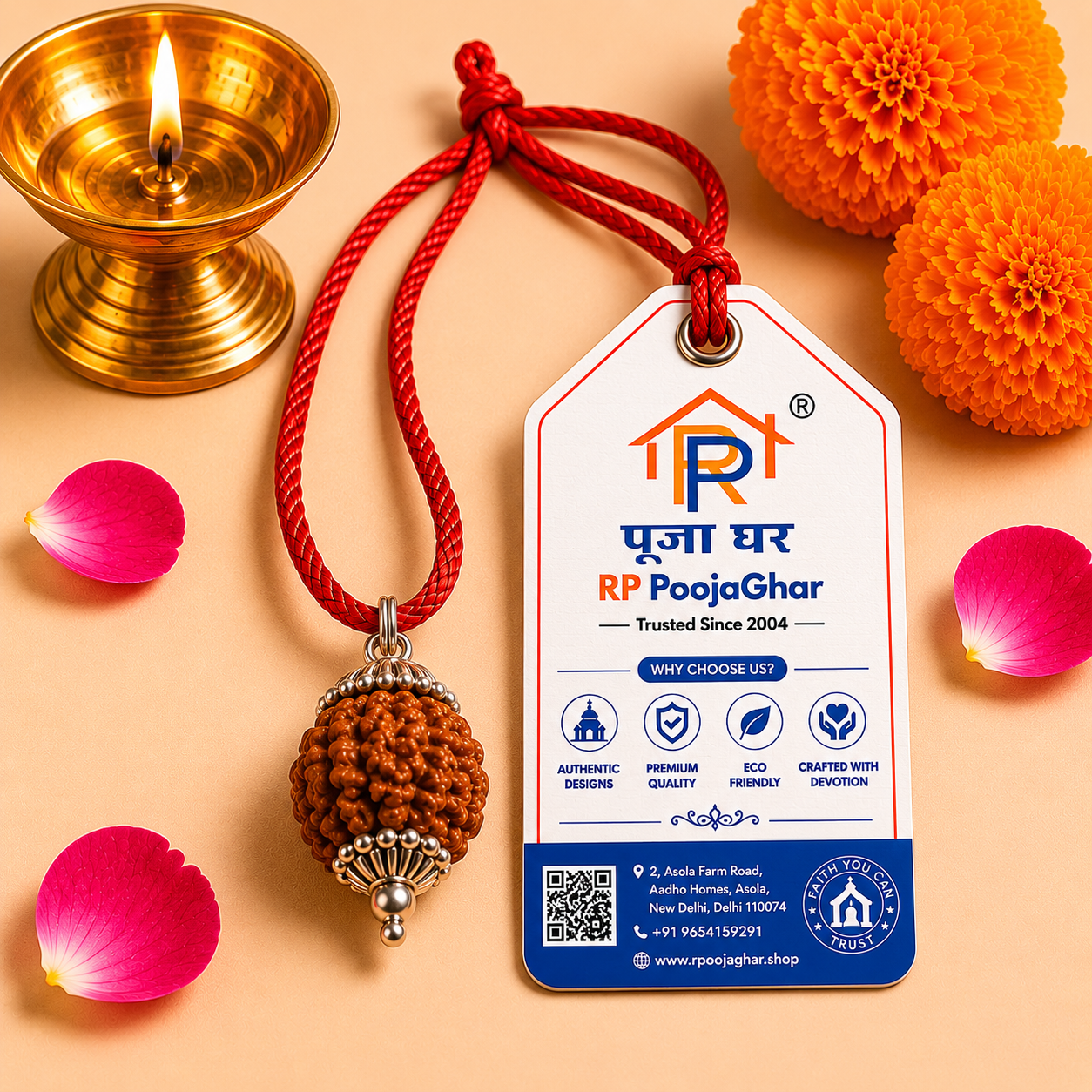 6 Mukhi Rudraksha