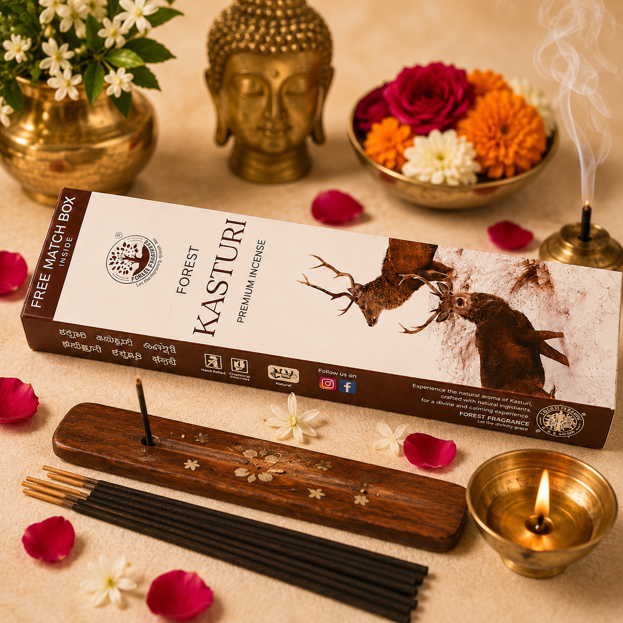 Agarbatti (Forest kasturi) – Premium Luxury