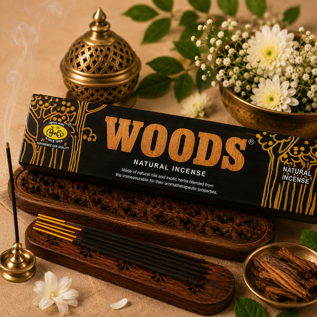 Agarbatti (Woods Natural Incense) – Premium Luxury