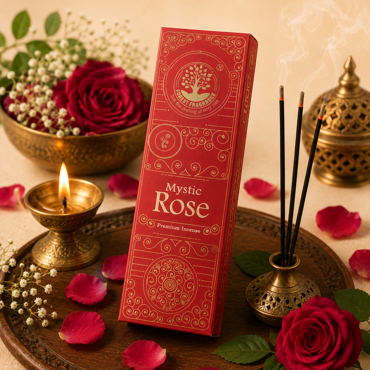 Agarbatti (Mystic Rose) – Premium Luxury