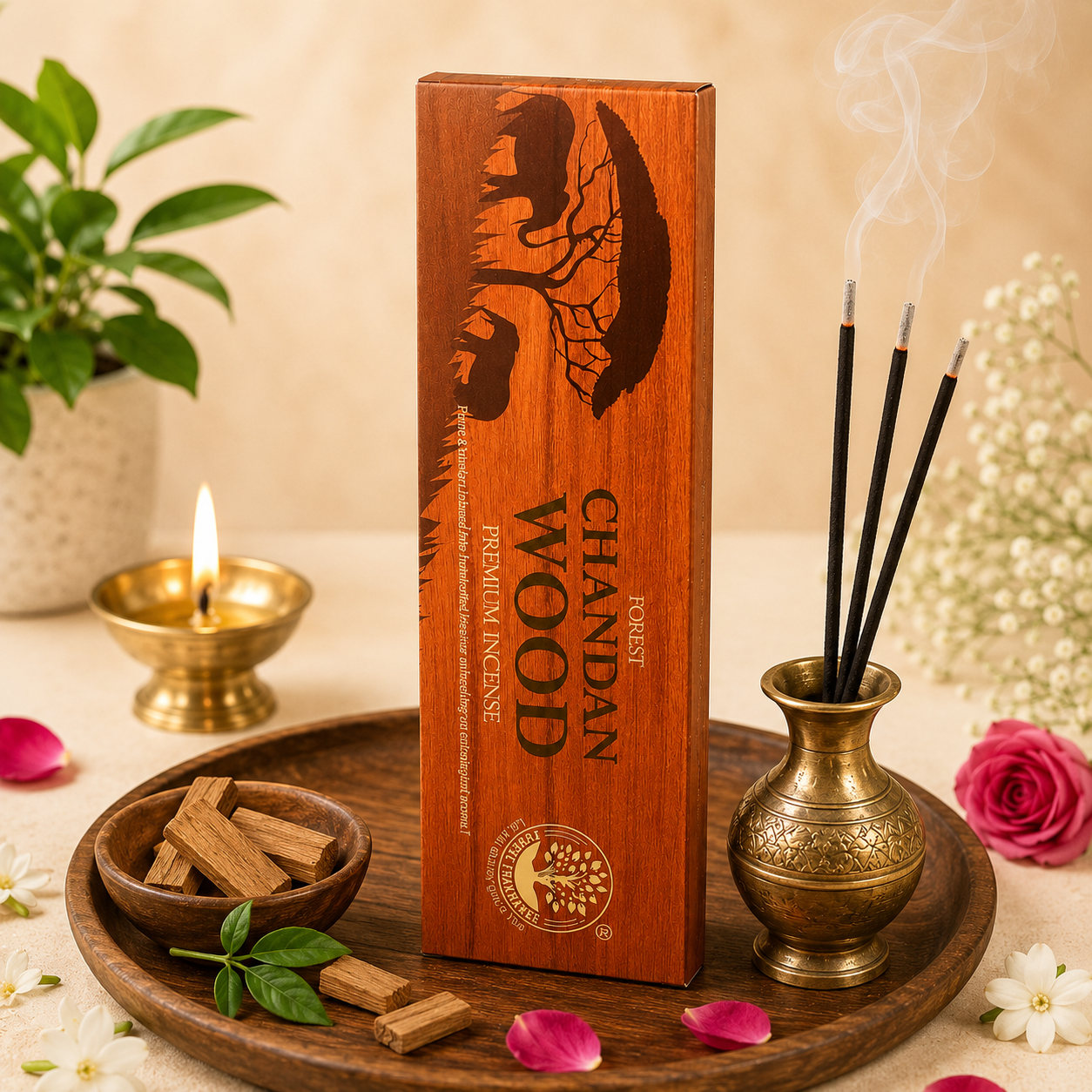 Agarbatti (Chandan woodSticks) – Premium Luxury