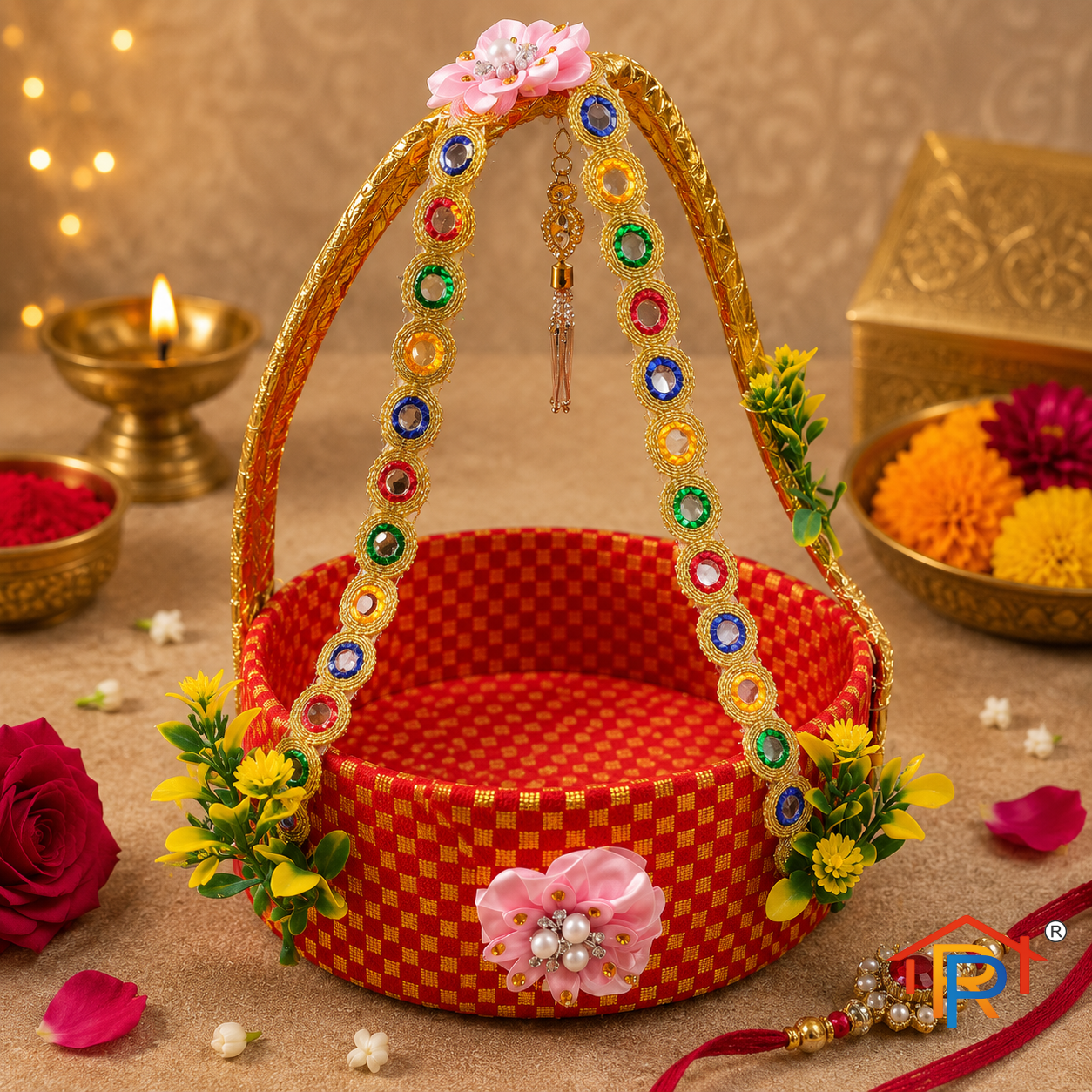 RP PoojaGhar Gopal Thakur Doli | Laddu Gopal Doli | Krishna Jhula & Janmashtami Special Decoration