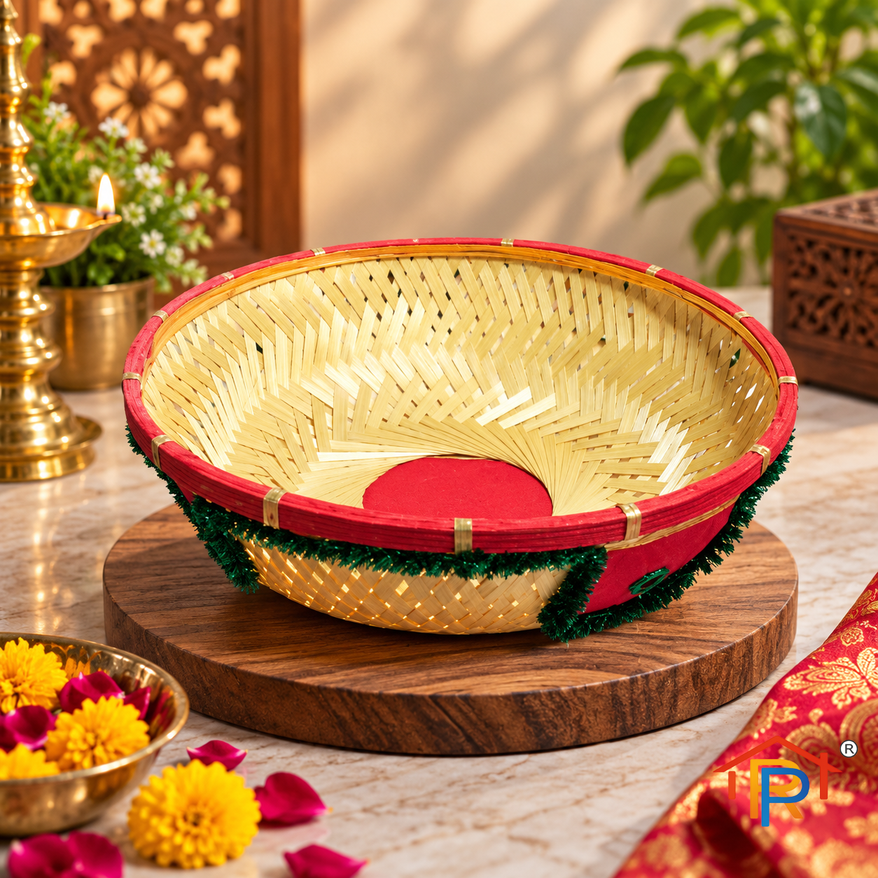 RP PoojaGhar TantuKosh | Traditional Spiritual & Pooja Accessory for Devotional Use