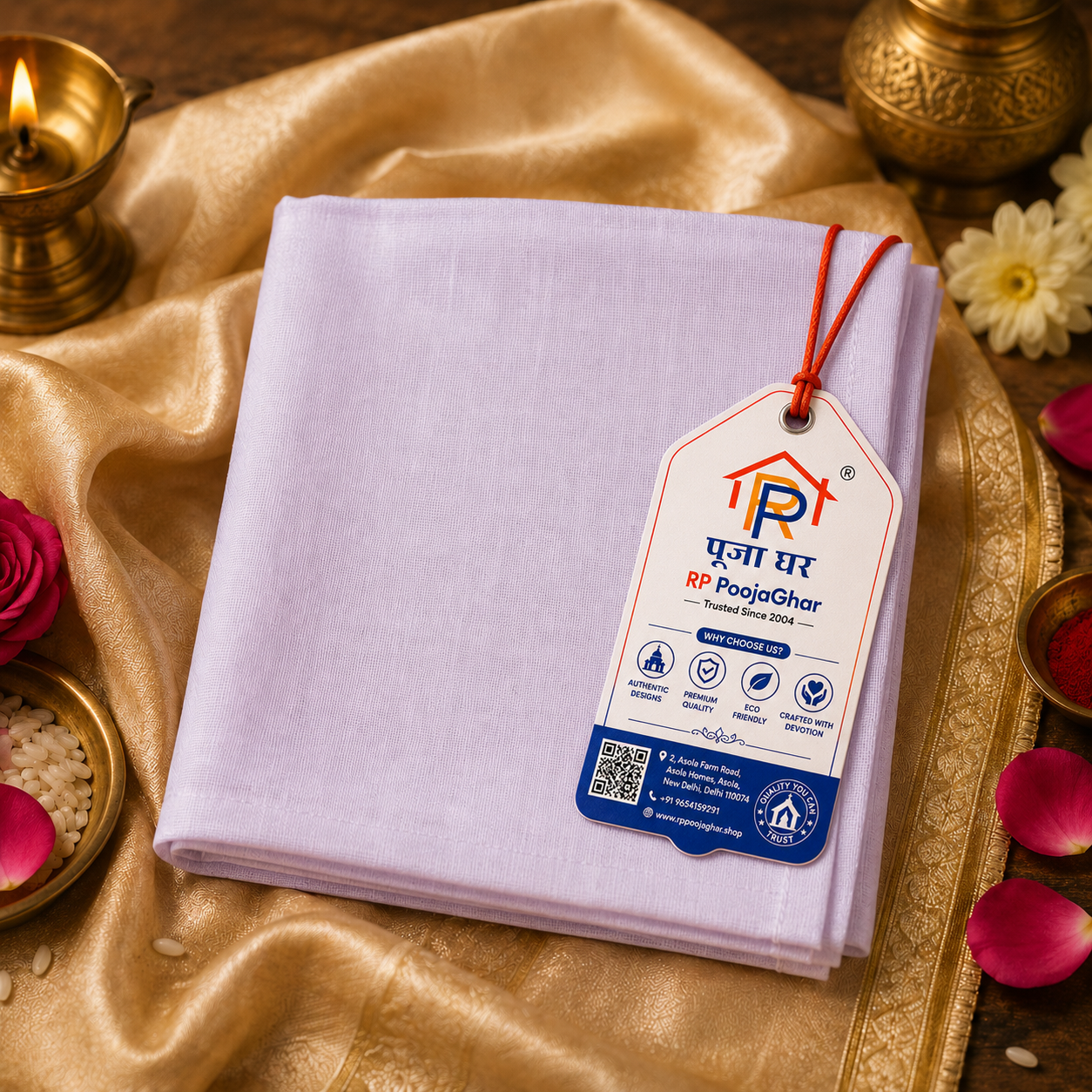 RP White Cloth 1.25MTR