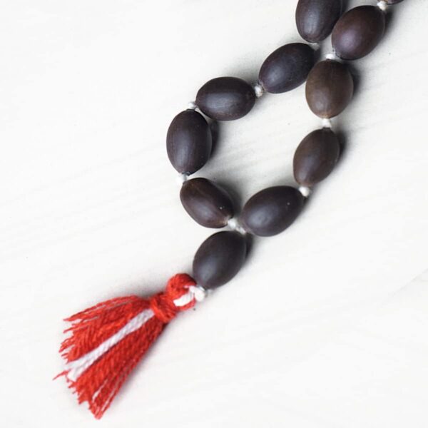 Kamal Gatta Mala 108 Beads Original Big Lotus Seeds Japa Mala for Laxmi Pooja