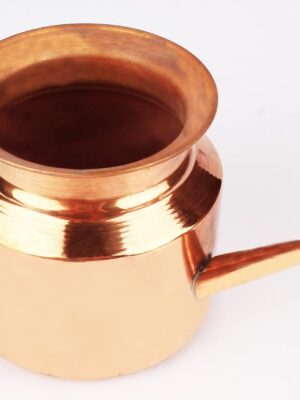 Copper Neti Pot For Yoga Jal Neti Satvik Movement Certified (300 ml)