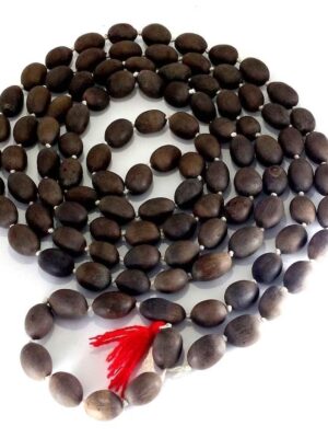 614YVEaym0L Kamal Gatta Mala 108 Beads Original Big Lotus Seeds Japa Mala for Laxmi Pooja