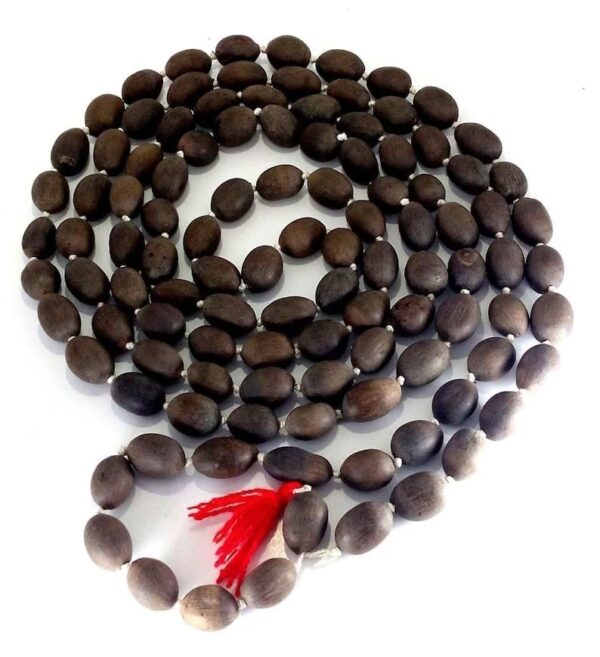 Kamal Gatta Mala 108 Beads Original Big Lotus Seeds Japa Mala for Laxmi Pooja