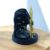 Lord Shiva Decorative Statue with Trishul, Black and Gold, 10 cm x 8 cm