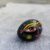 Painted Shaligram Stone for Pooja II Hand Painted II gandaki River II Approx. 2 inches (Multicolour Painted)