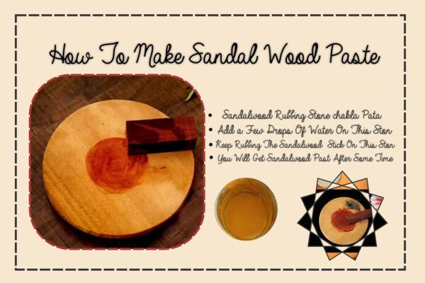 Pooja Articles Red Sandalwood Stick Organic Raktchandan lakdi for Pooja Tilk Havan Rubbing Stone - [40-50 Grams Pack of 1]