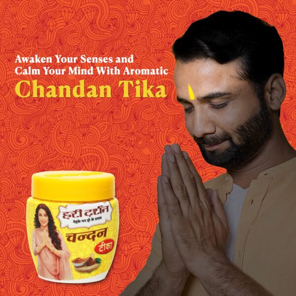 81Z8aKVCkgL._SL1500_ Hari Darshan Chandan Tika Combo | Pure Sandalwood | Chandan Kesar | Ashtagandha | Kumkum Roli | White Tilak | Natural Chandan Powder for Pooja & Havan | Spiritual & Traditional Use | Pack of 5